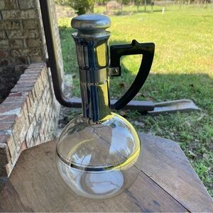 Carafe Mid Century 12” Tall Superb Condition!